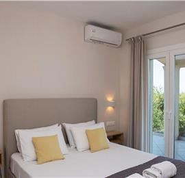 7 bedroom seafront luxury villa with pool & jacuzzi, near Acharavi, sleeps 14-15